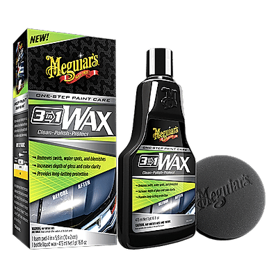 MEGUIARS - 3'ü 1 Arada Wax