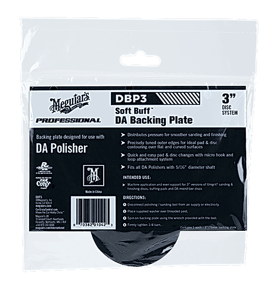 DA Polisher Profesyonel Orbital Cila Makinesi Ped Destek Diski 3'' 7,5 cm.