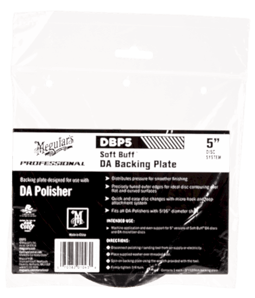 DA Polisher Profesyonel Orbital Cila Makinesi Ped Destek Diski 5" 12,5 cm.