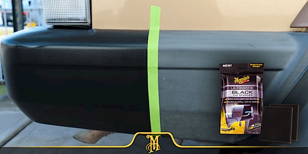 Meguiar's Ultimate Black Trim Sponges Plastik ve Trim Temizleyici Sünger Nedir, Nasıl Uygulanır?