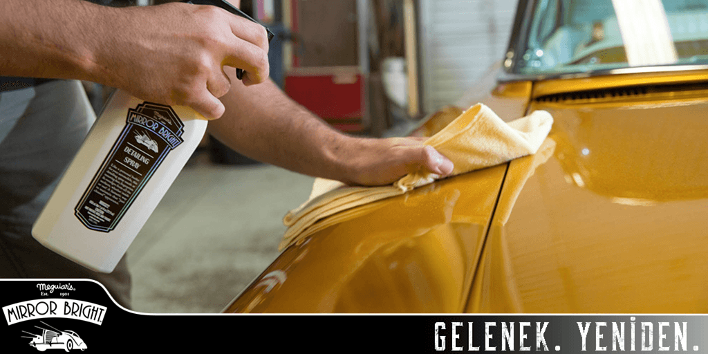 Meguiar's Mirror Bright™ Detailing Spray Temizleyici Sprey Nedir, Nasıl Uygulanır?