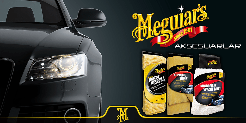 Meguiar's Aksesuarlar: Kurulama - Silme Bezi ve Yıkama Eldiveni