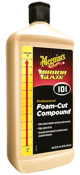 Mirror Glaze® Foam-Cut Compound Çizik Çıkarıcı Pasta 946 ML.
